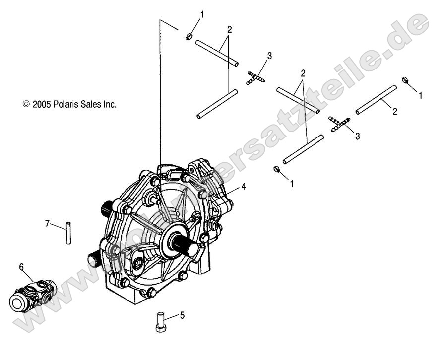 Drive Train, Mid Gearcase Mounting
