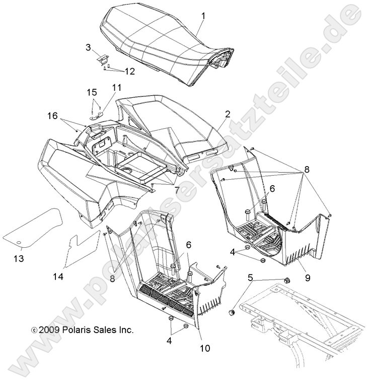 BODY, REAR CAB BODY, REAR CAB