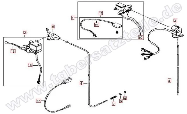 Schalter-Hebel Schalter-Hebel