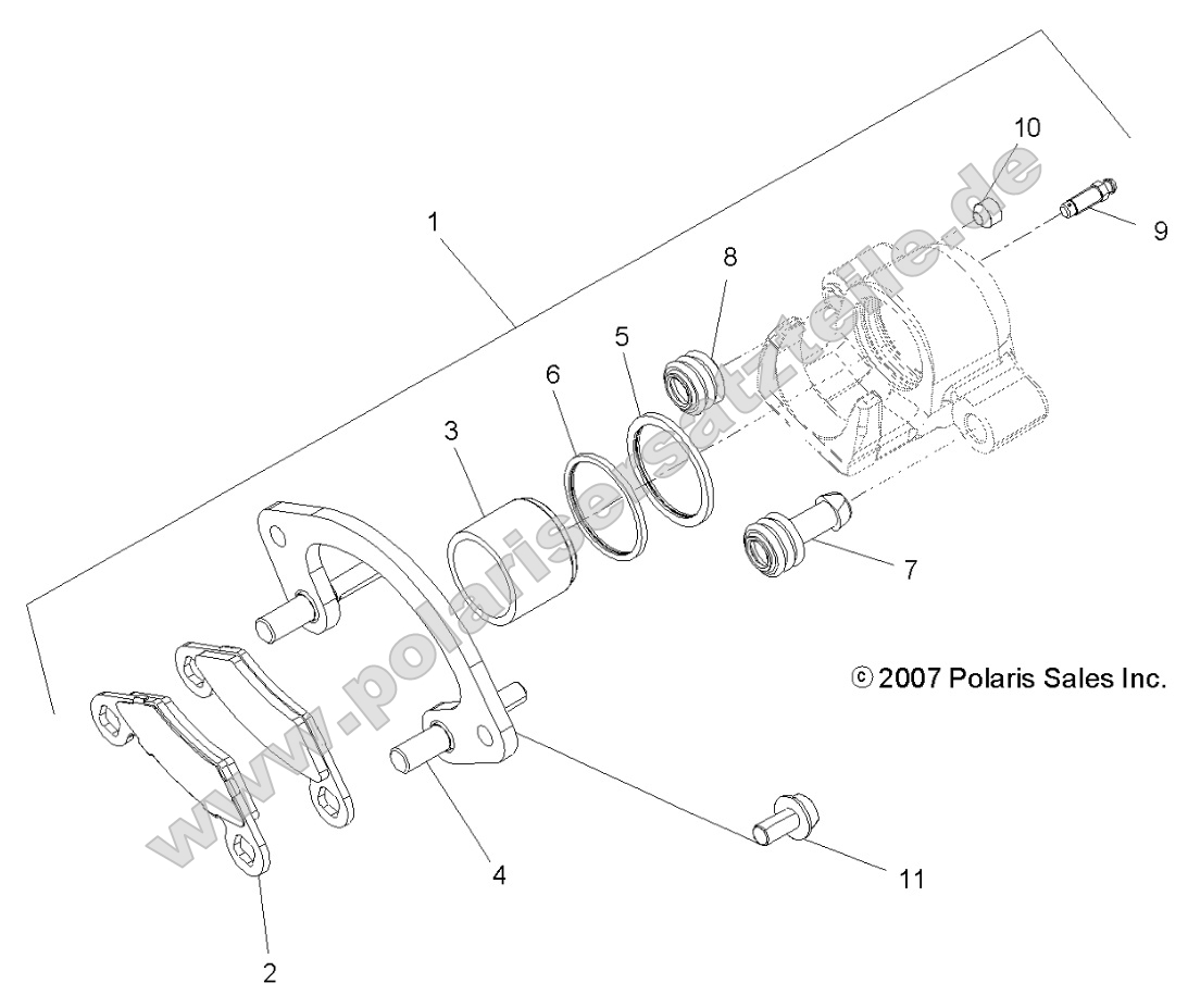 Brakes, Rear Caliper