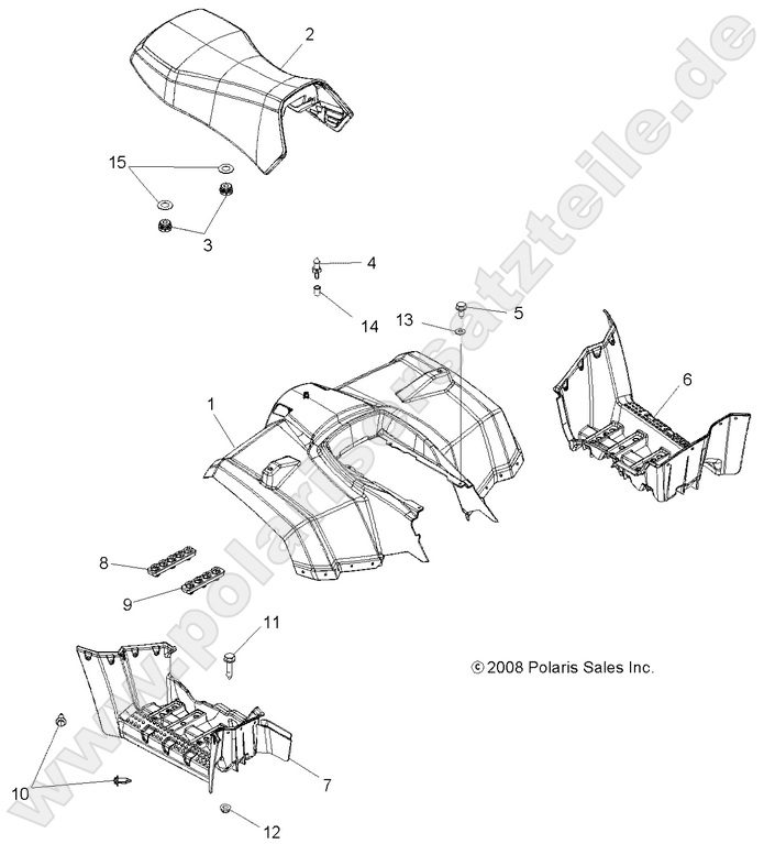 BODY, REAR CAB and SEAT BODY, REAR CAB and SEAT