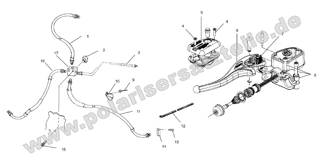 Controls - Master Cylinder/Brake Line Controls - Master Cylinder/Brake Line
