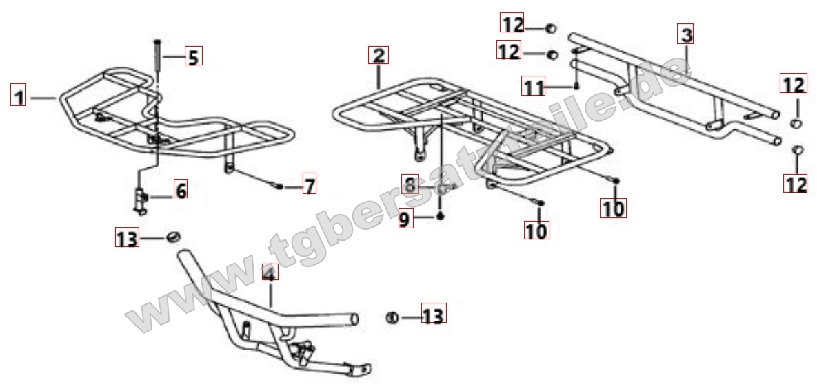 Gepäckträger vorne und hinten (optional)