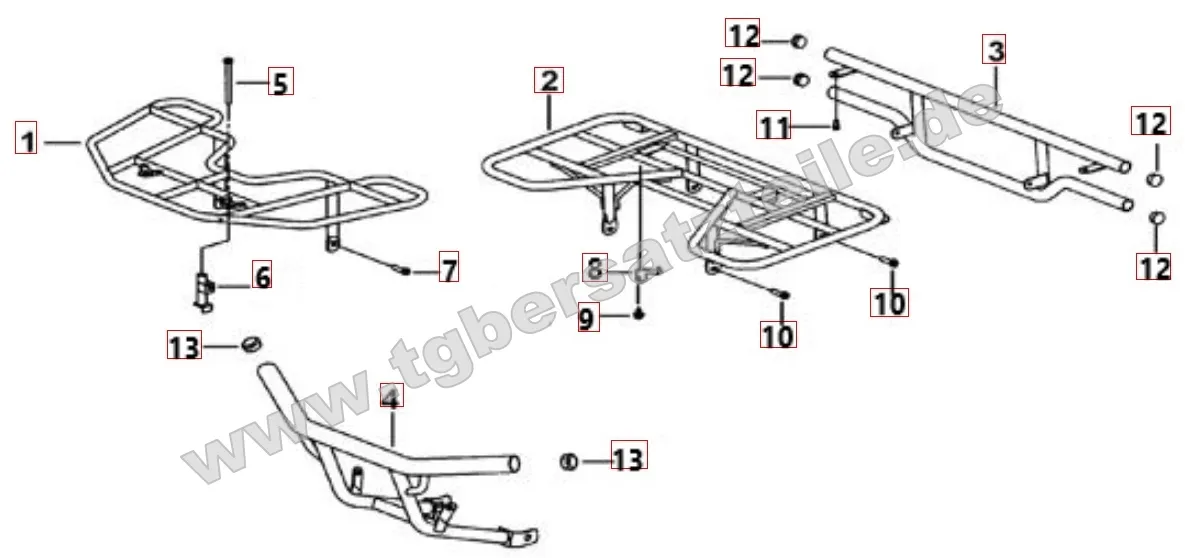 Gepäckträger vorne und hinten (optional)