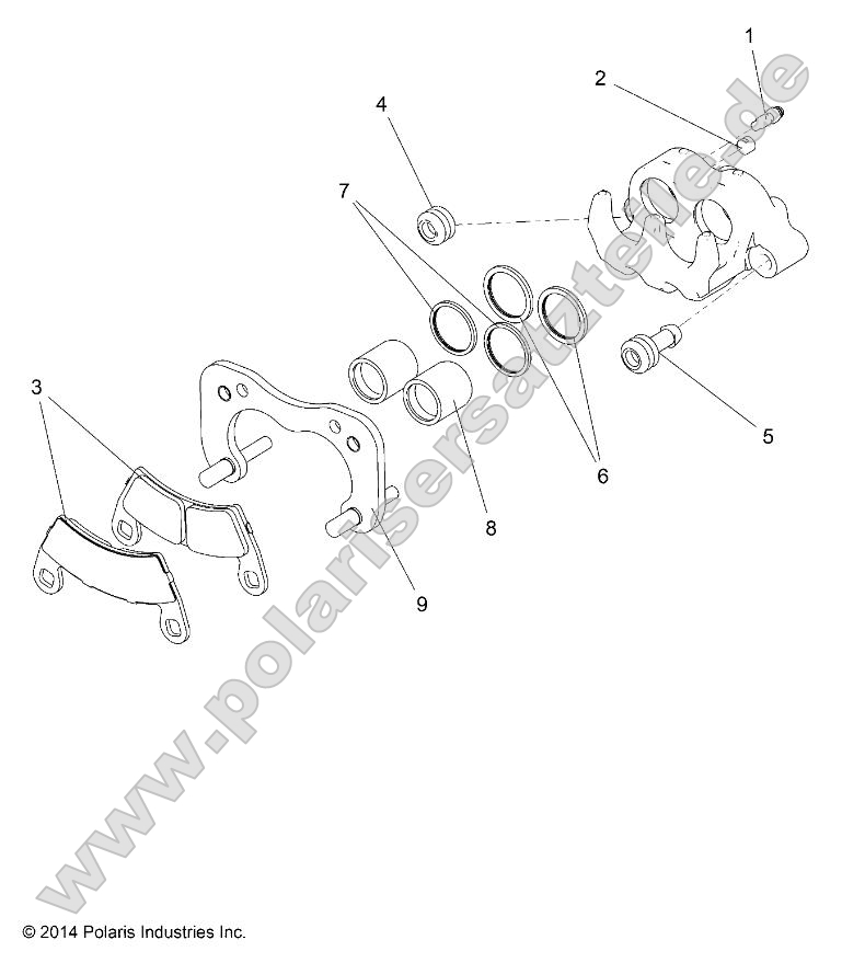 Brakes, Rear Caliper