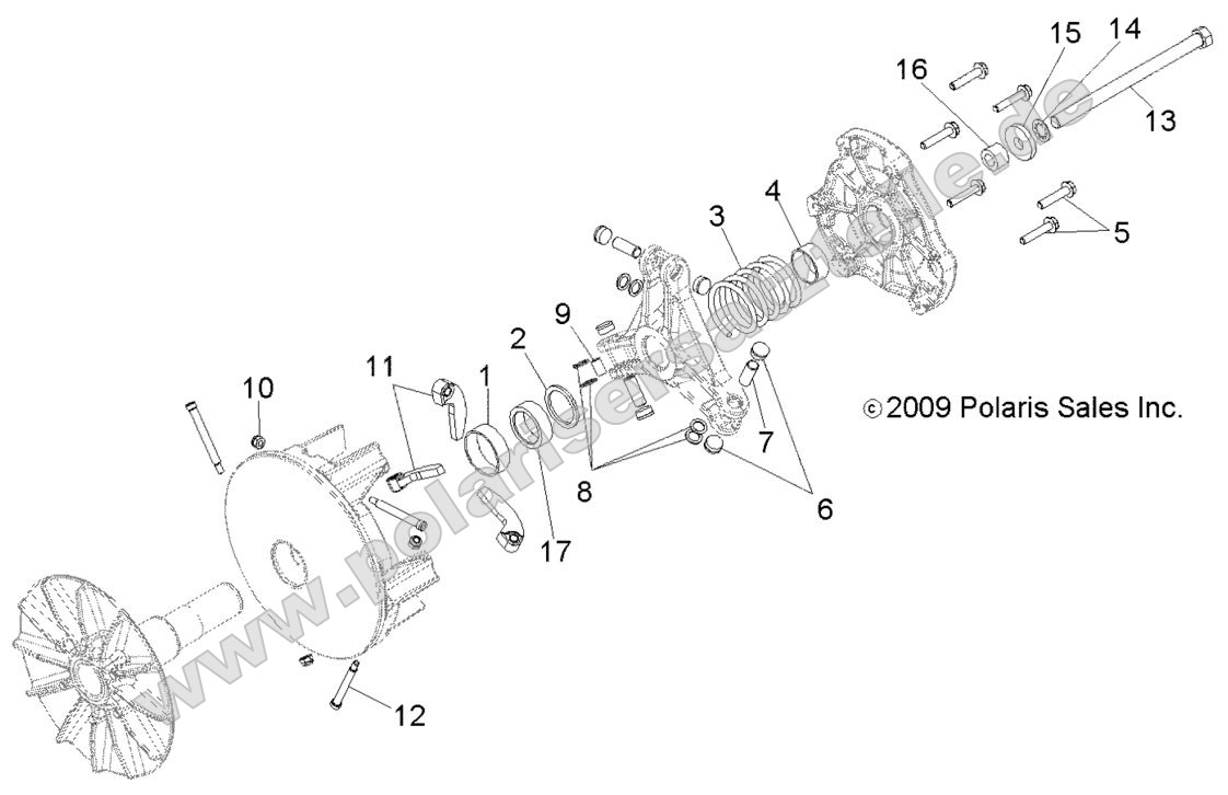 Drive Train, Primary Clutch