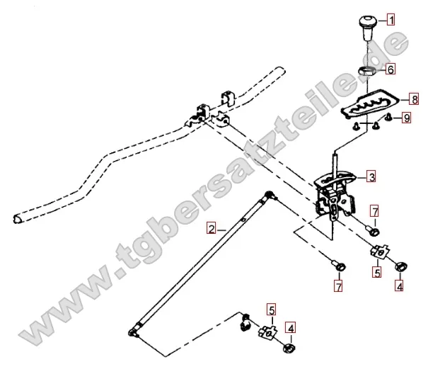 Gangschalthebel Gangschalthebel