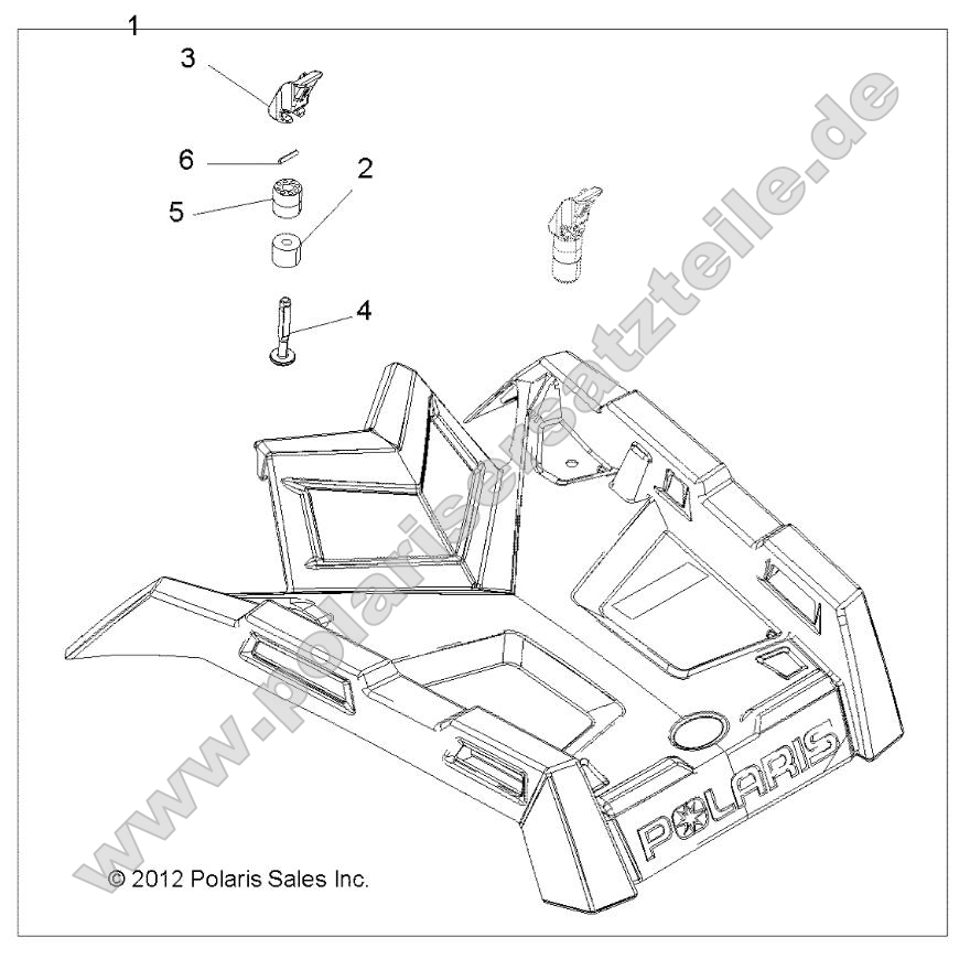 Body, Front Rack Body, Front Rack