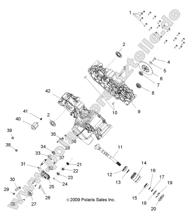 Drive Train, Main Gearcase