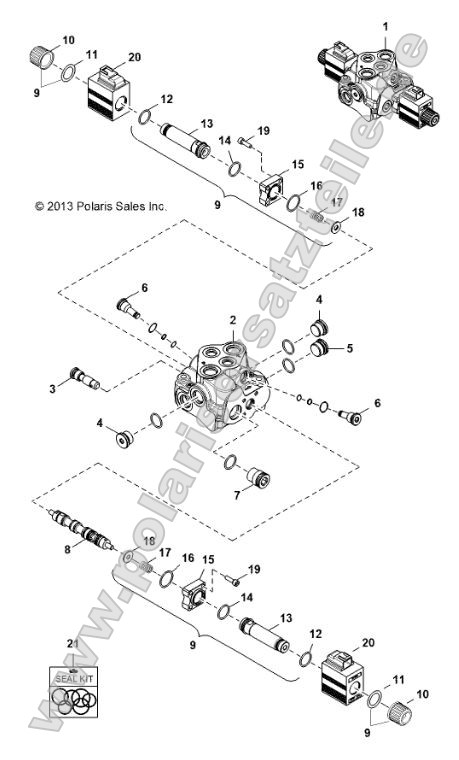 Hydraulics, Auxiliary Valve