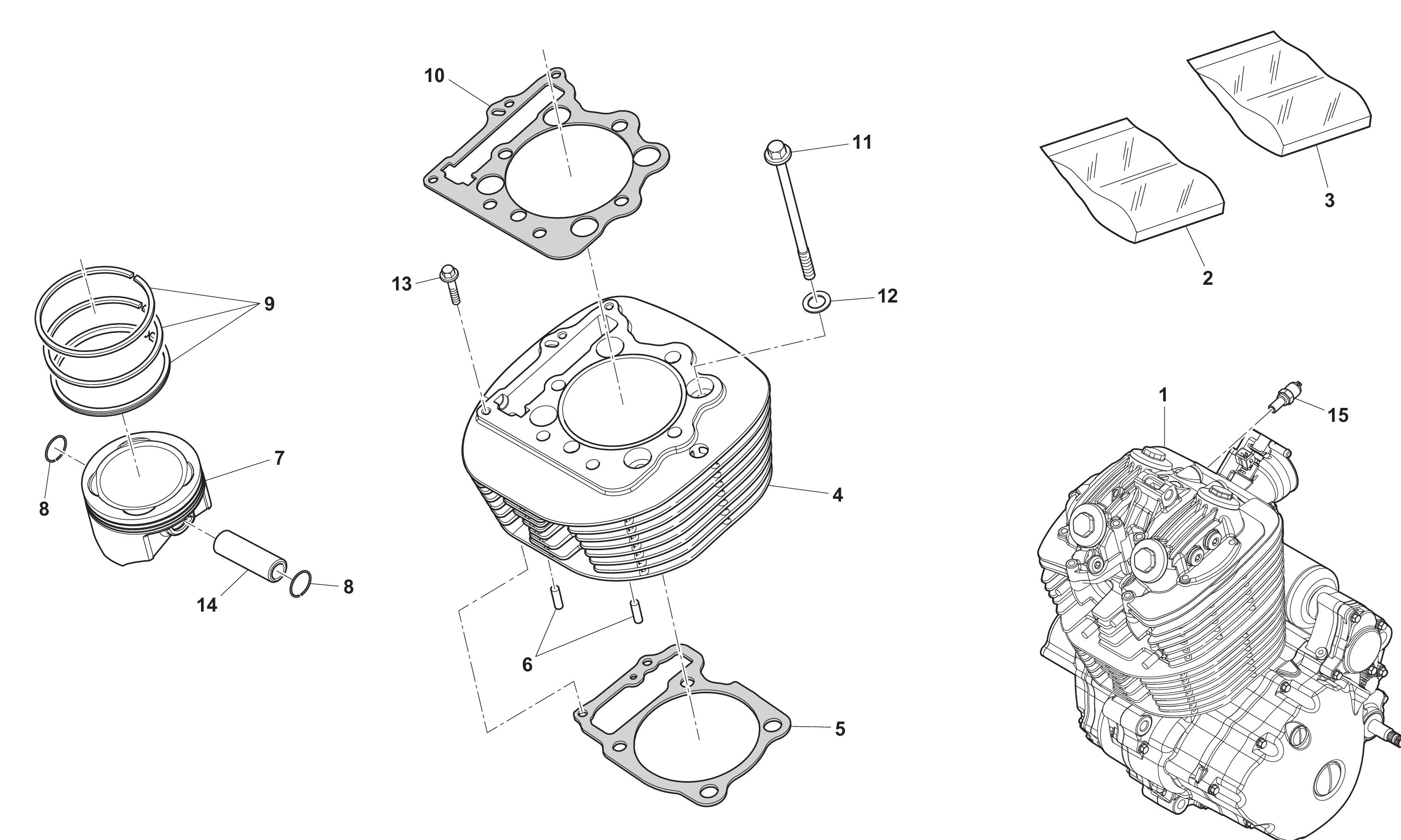 Kolben / Zylinder Kolben / Zylinder