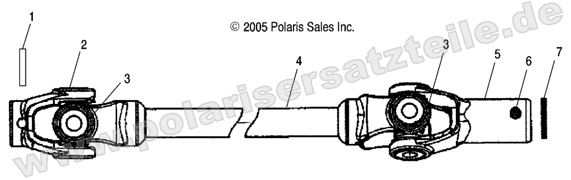 SHAFT, PROP, FRONT SHAFT, PROP, FRONT