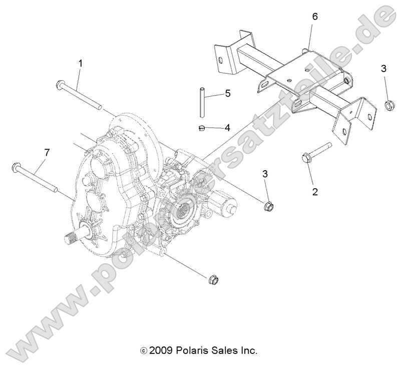 Drive Train, Main Gearcase Mounting