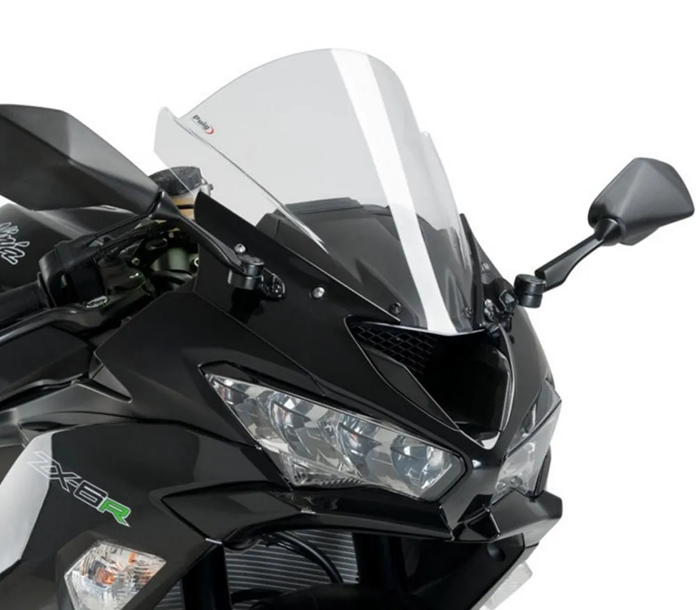 Puig Z-Racing Verkleidungsscheibe Transparent - Kawasaki ZX-6R 2009-22 / ZX-10R 2008-10