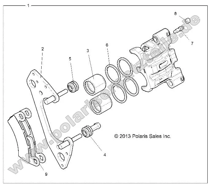 Brakes, Front Caliper