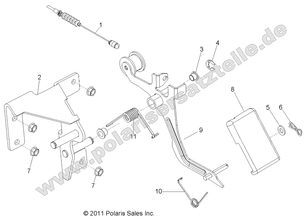 Engine, Throttle Pedal