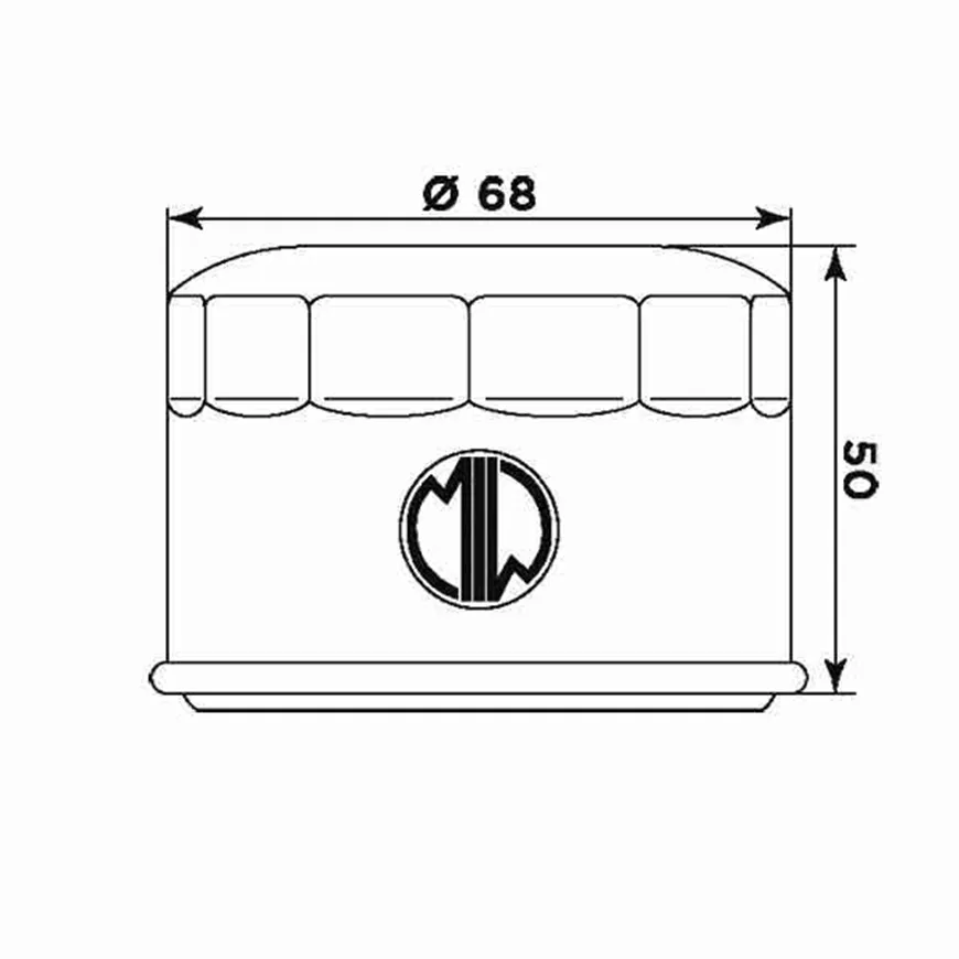 Meiwa Ölfilter MIW Y4011 - Kymco / Yamaha