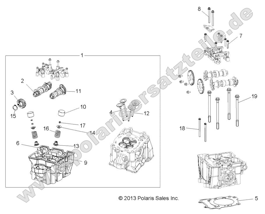 Engine, Cylinder Head, Cams and Valves Engine, Cylinder Head, Cams and Valves