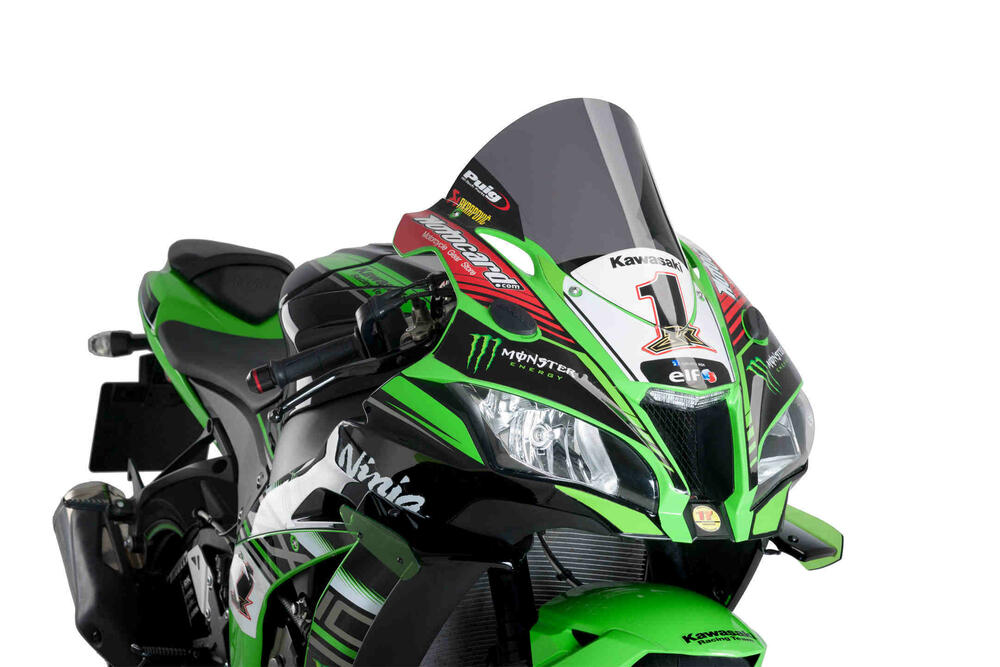 PUIG R-RACER SHCEIBE KAWASAKI ZX-10R/RR 16'-18' C/STARK - 9849F