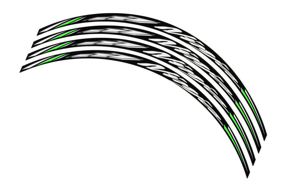 PUIG FELGENBÄNDER X4 NINJA C/WEISS - 5128B