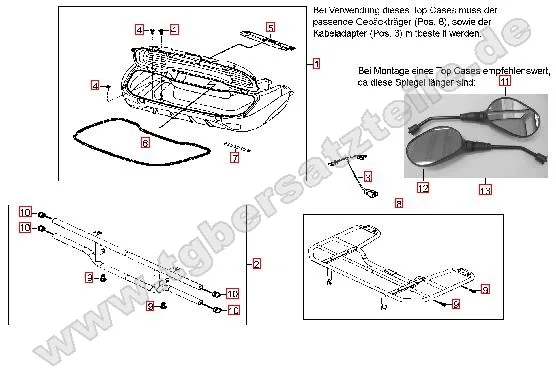 Top Case 135L Top Case 135L