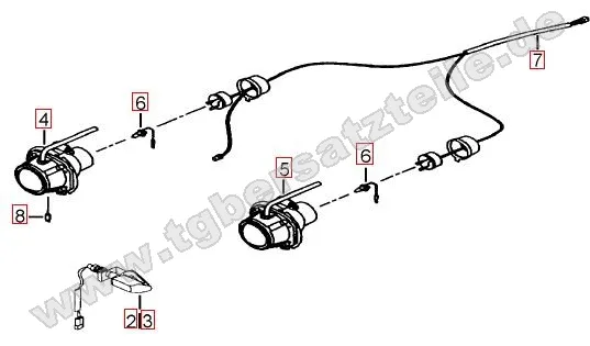 Scheinwerfer-Blinker vorne Scheinwerfer-Blinker vorne