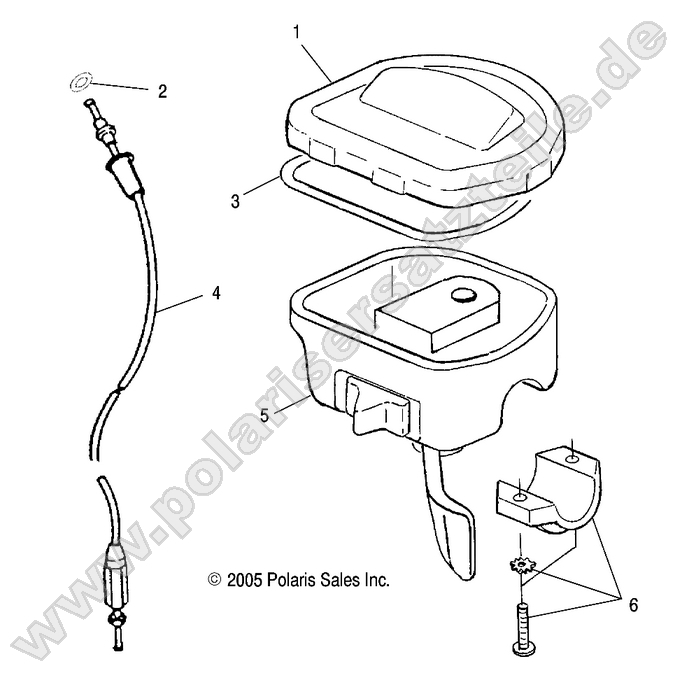 CONTROLS, THROTTLE ASM/CABLE CONTROLS, THROTTLE ASM/CABLE