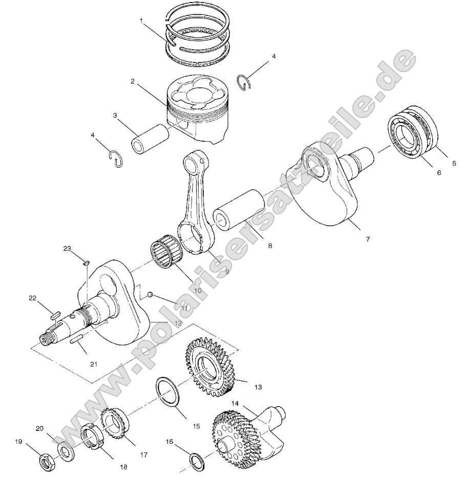 Crankshaft and Piston Crankshaft and Piston