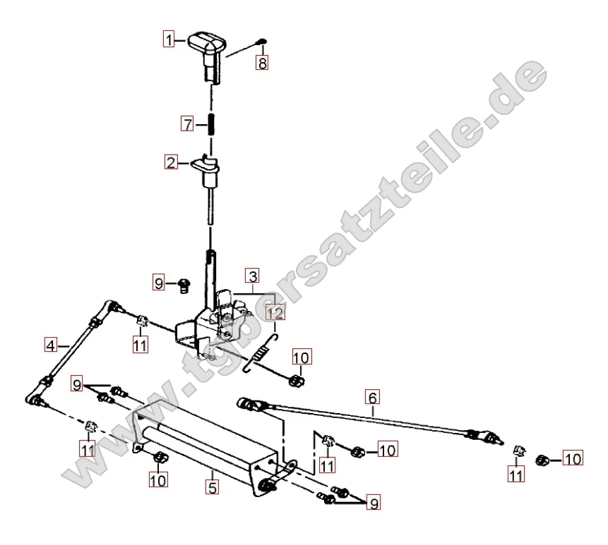 Gangschalthebel Gangschalthebel