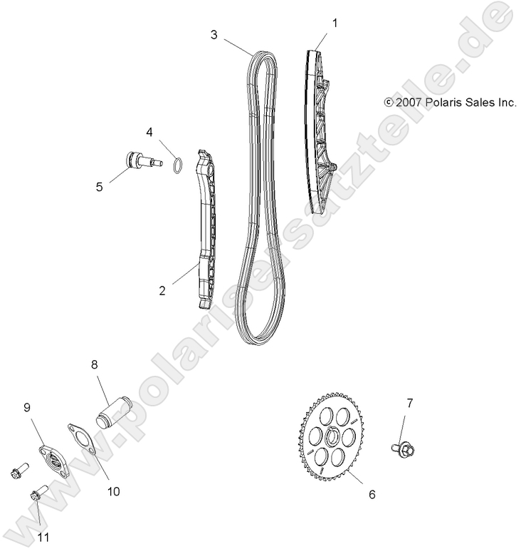 ENGINE, CAM CHAIN ENGINE, CAM CHAIN