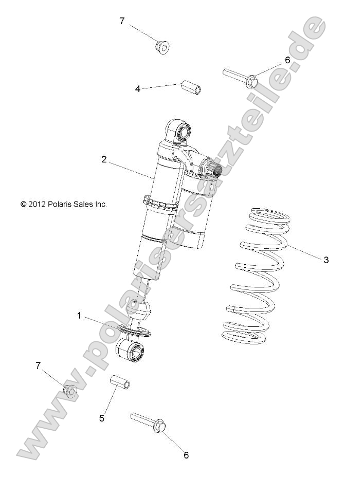 Suspension, Shock, Front, Mounting Suspension, Shock, Front, Mounting