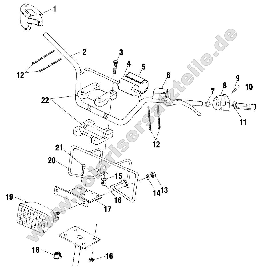 Handlebar/Headlight Handlebar/Headlight