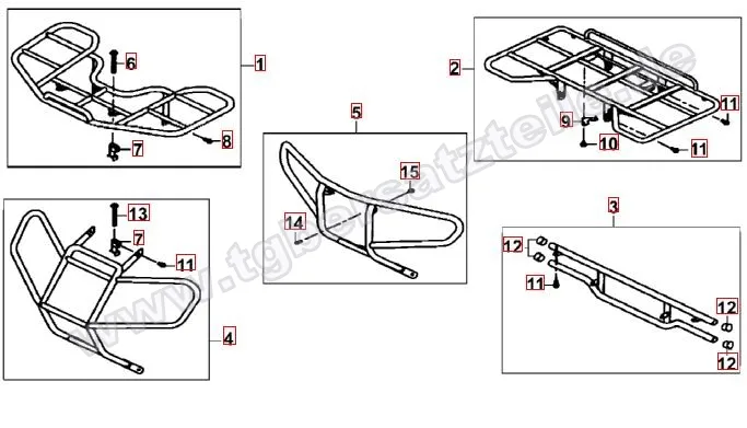 Gepäckträger vo. und hi. Gepäckträger vo. und hi.
