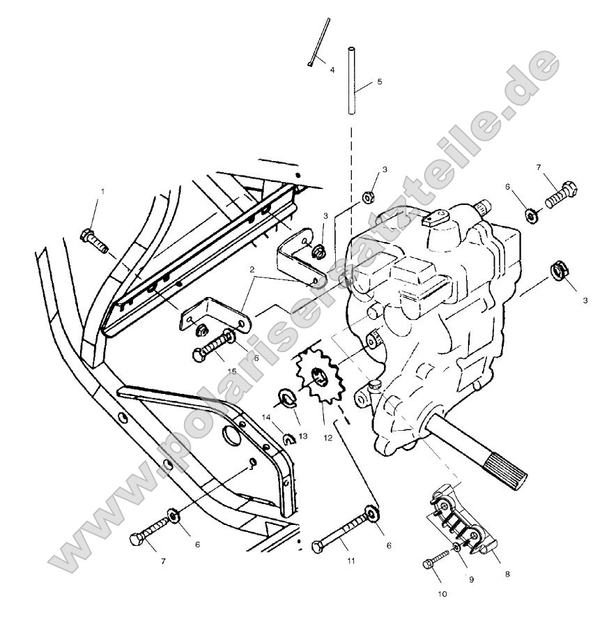 Gearcase Mounting Gearcase Mounting