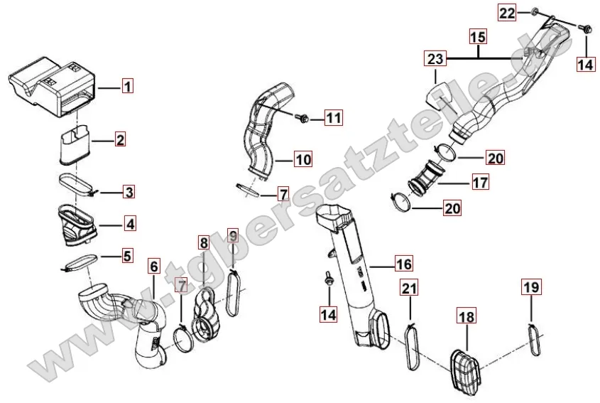Ansaugstutzen Ansaugstutzen