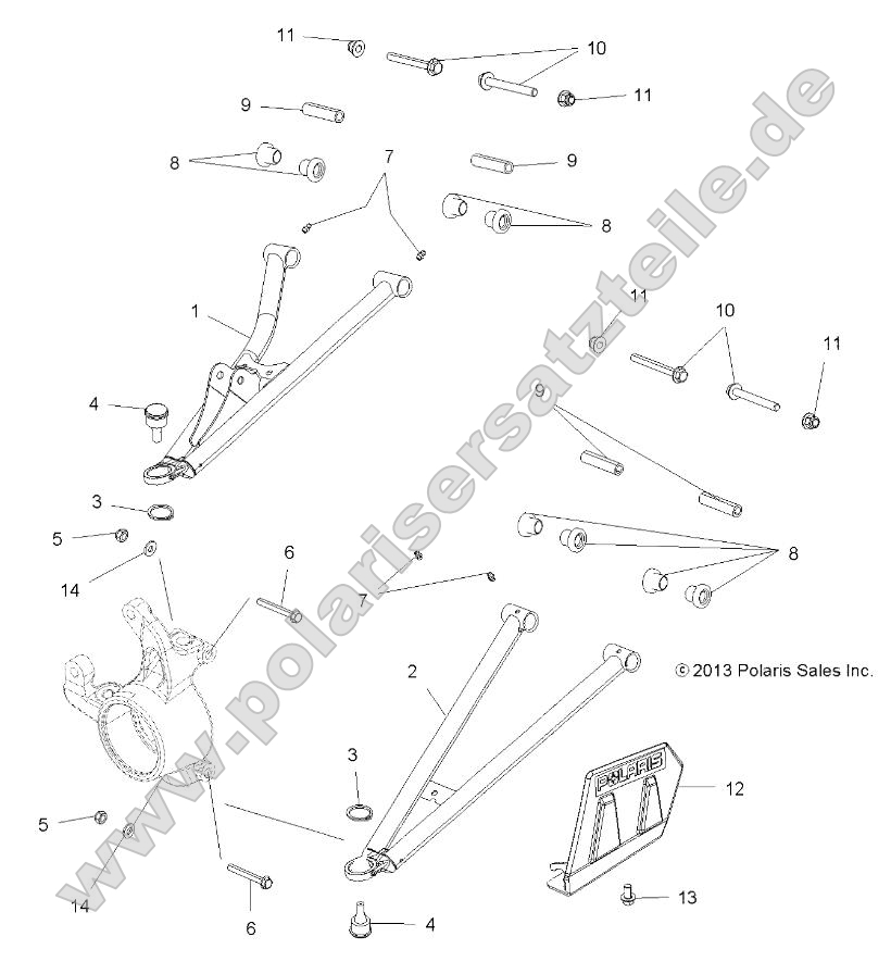 Suspension, Front A-Arms Suspension, Front A-Arms