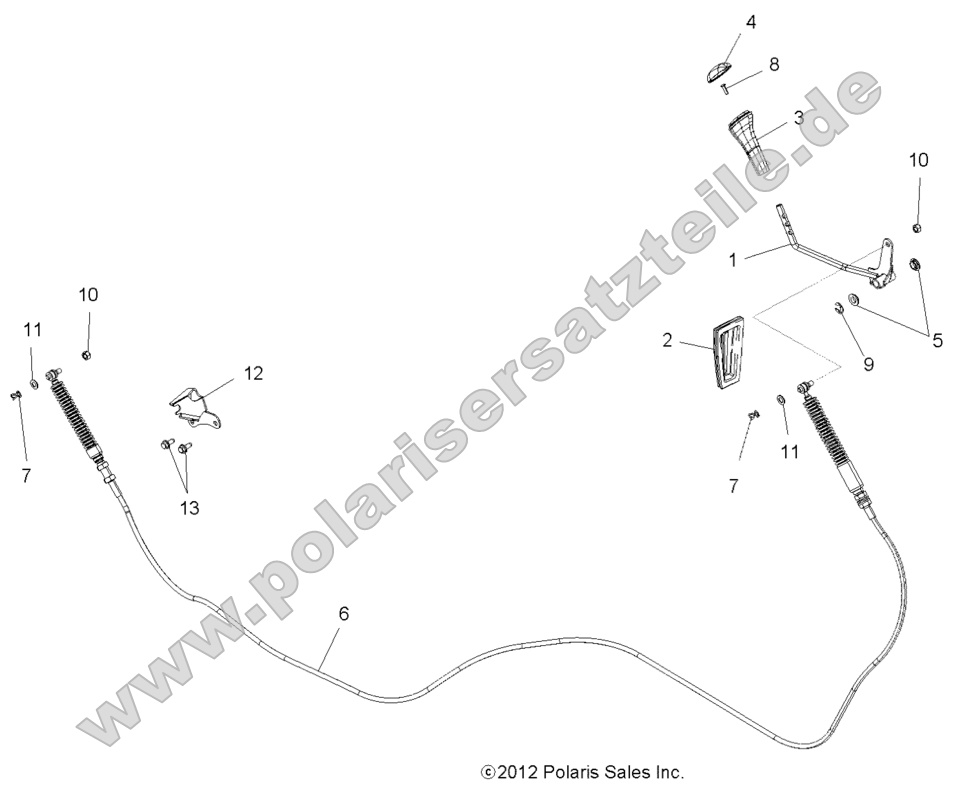 Drive Train, Shift Lever and Cable Drive Train, Shift Lever and Cable