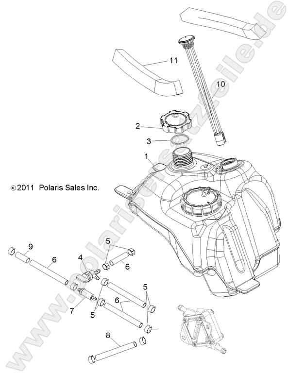 BODY, FUEL SYSTEM BODY, FUEL SYSTEM