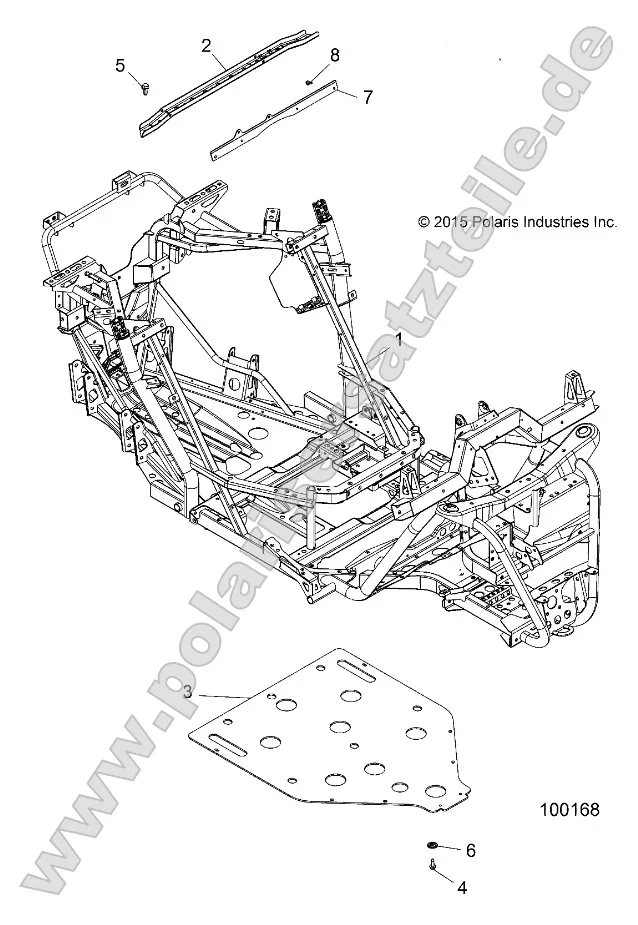 Chasiss, Main Frame and Skid Plate Chasiss, Main Frame and Skid Plate