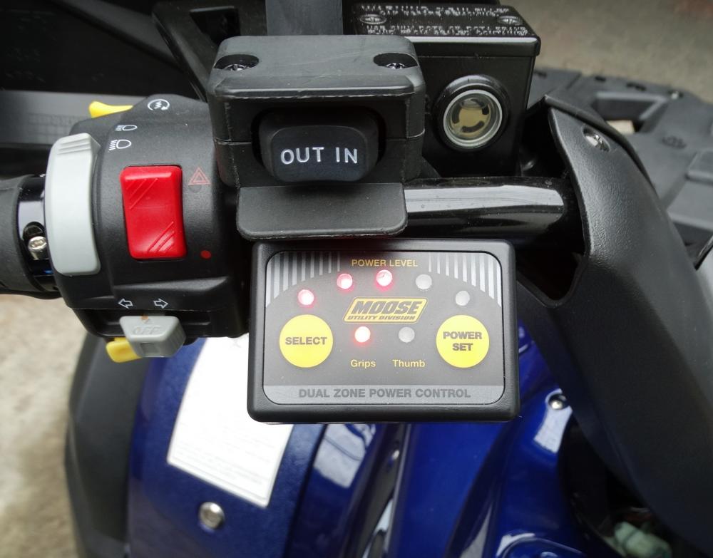 Moose Utility Quad - ATV Griffheizung mit Daumengasheizung 5-Stufig