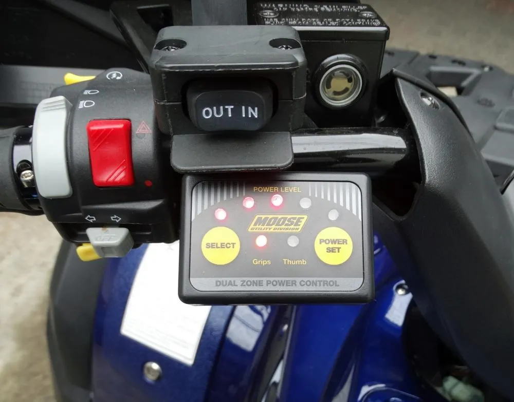 Moose Utility Quad - ATV Griffheizung mit Daumengasheizung 5-Stufig