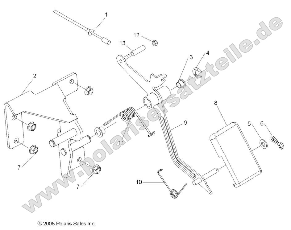 Engine, Throttle Pedal