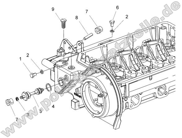 Engine, Accelerator Countrol (without Lever)