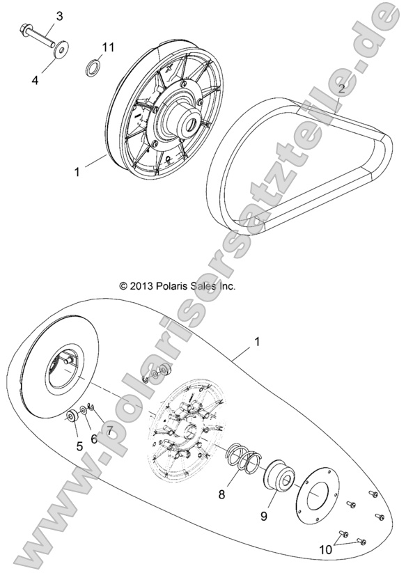 Drive Train, Clutch, Secondary