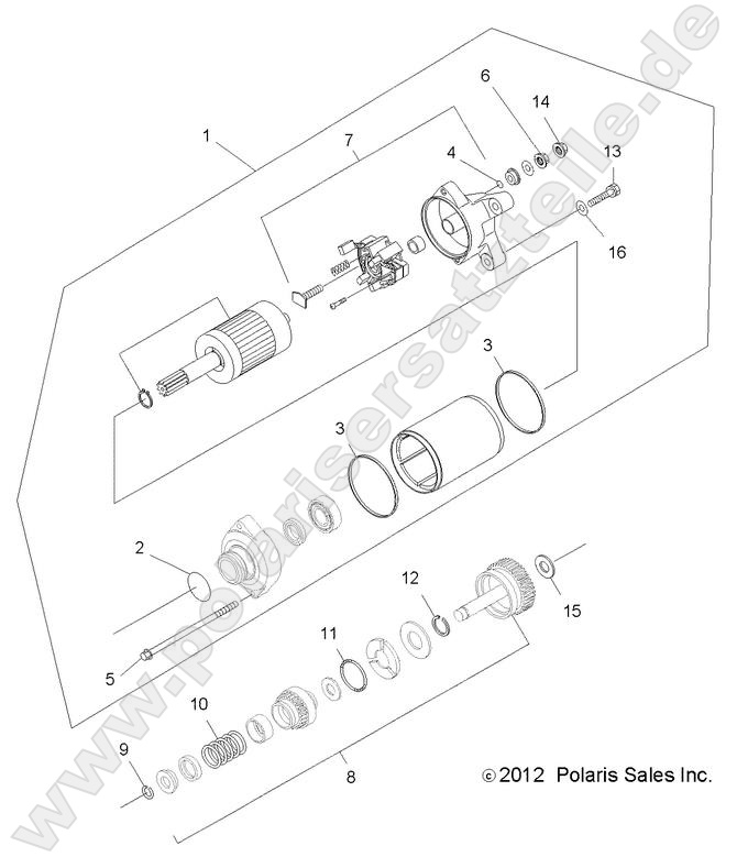 ENGINE, STARTING SYSTEM ENGINE, STARTING SYSTEM
