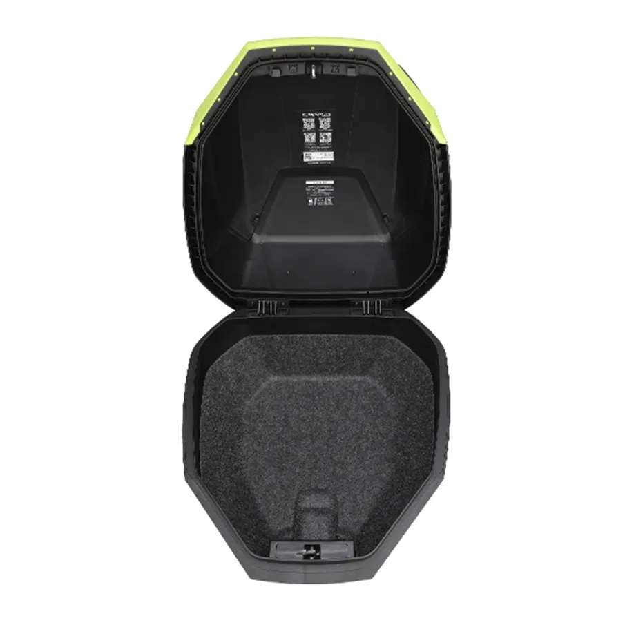 Furchtlos SHIELD S Basic Topcase - 35 Liter - schwarz/silber - inkl. Montagekit