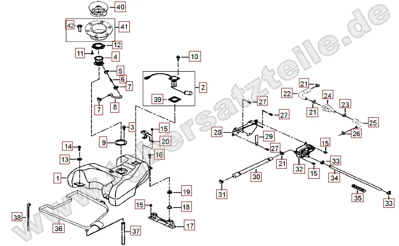 Benzintank bis FIN ...005253 Benzintank bis FIN ...005253