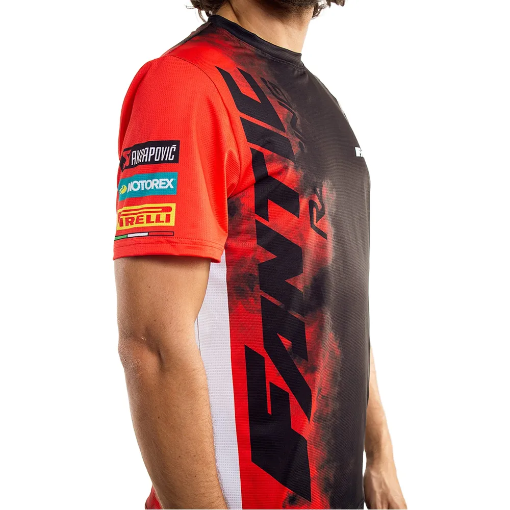 Fantic Original T-Shirt schwarz/rot/weiß - FANTIC RACING REPLICA - S - TEES205RAC01