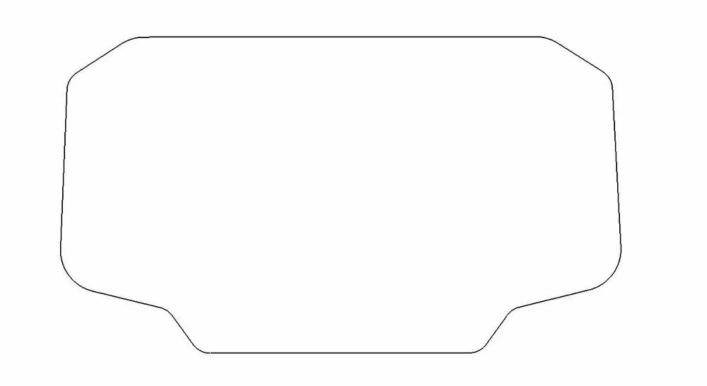 Puig Tachometer Displayschutzfolie transparent - Kawasaki - 21758W