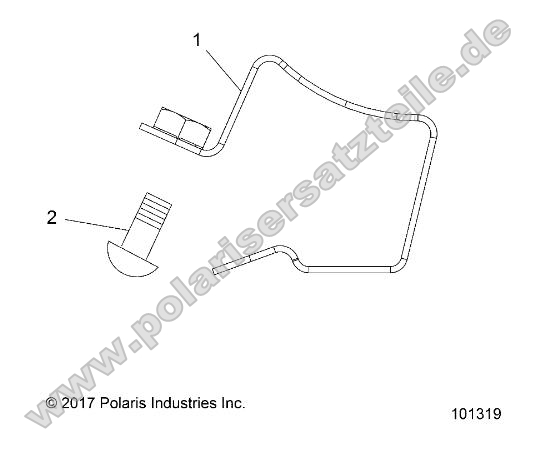Engine, Fuel Rail Clamp (from 2/3/2017)